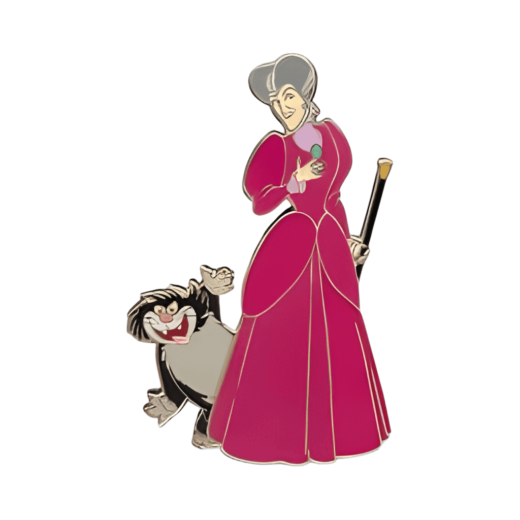Lady Tremaine & Lucifer Disney pin
