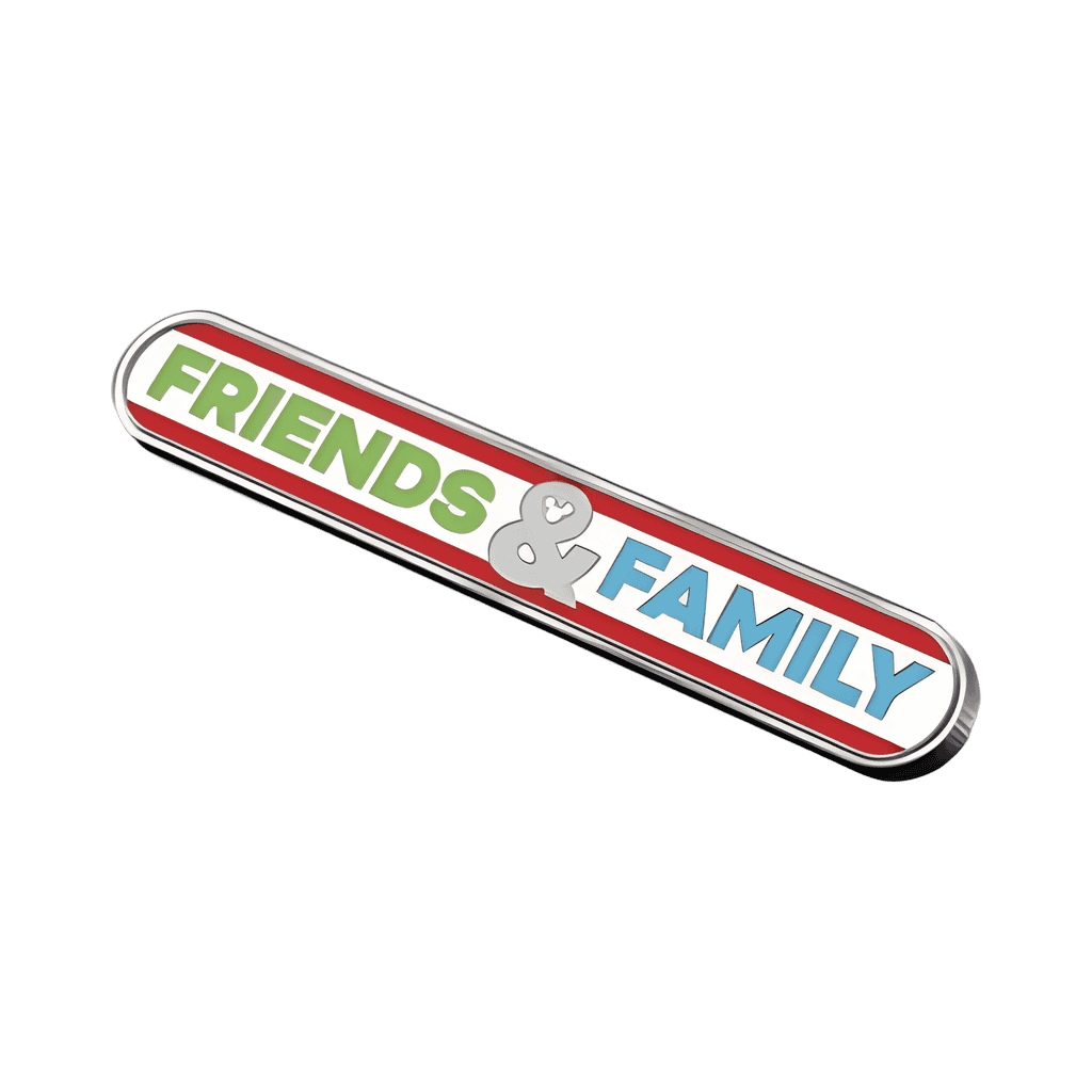 Friends & Family Connections Bar Disney pin