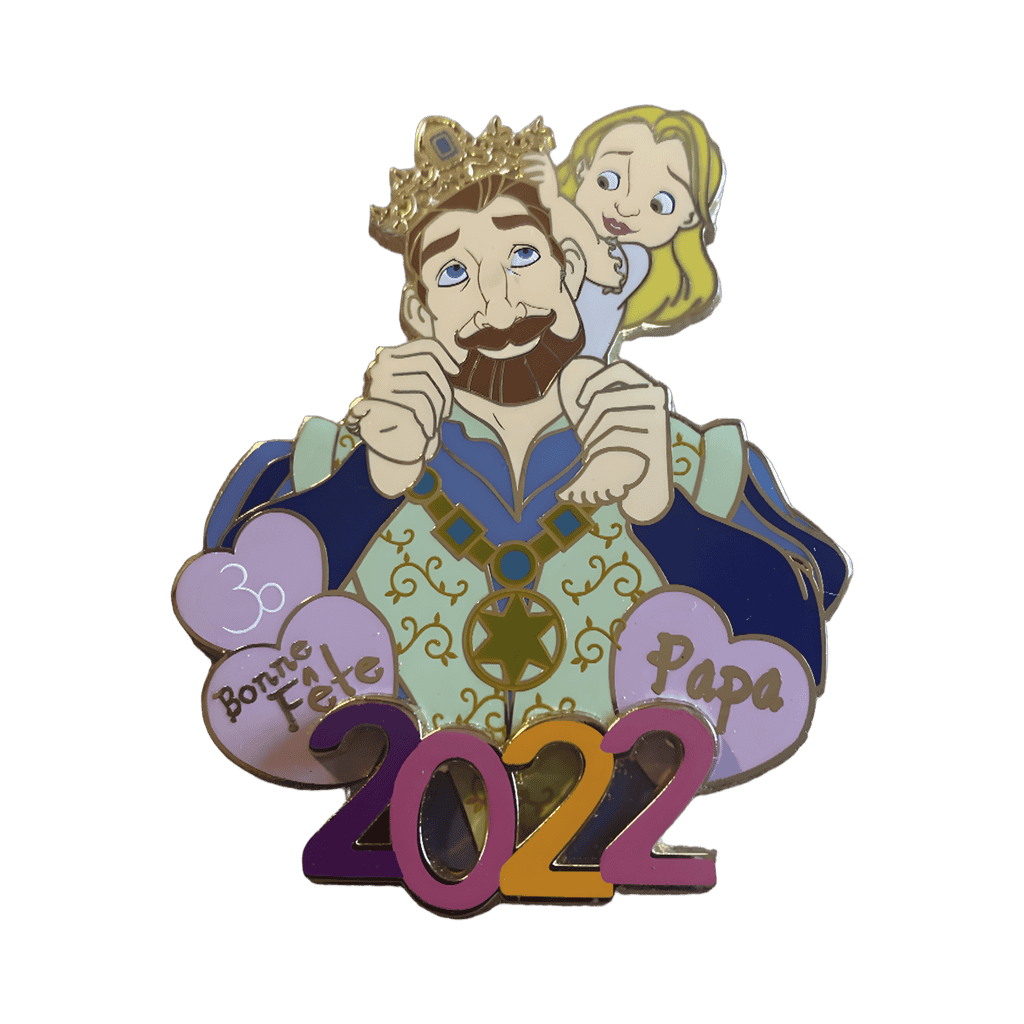King Frederick & Rapunzel Disney pin