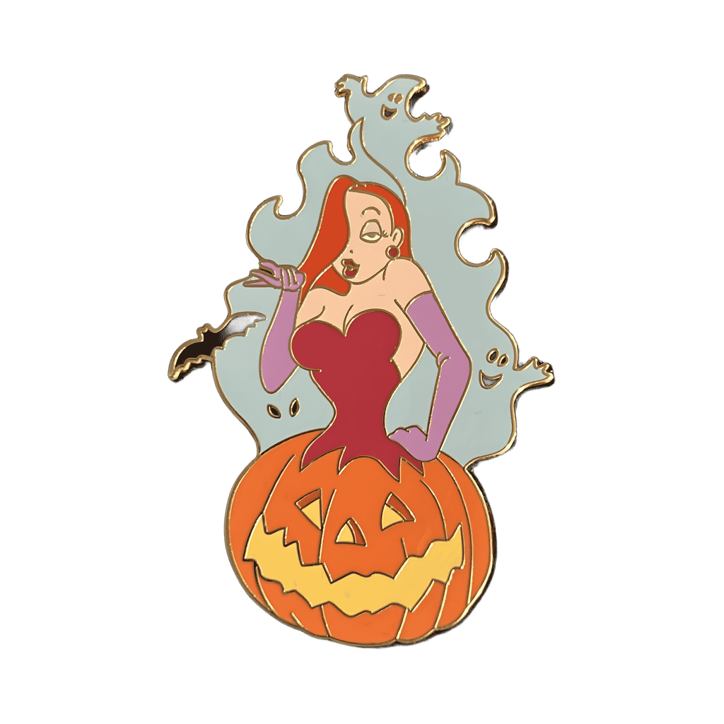 Jessica Rabbit in Pumpkin Disney pin