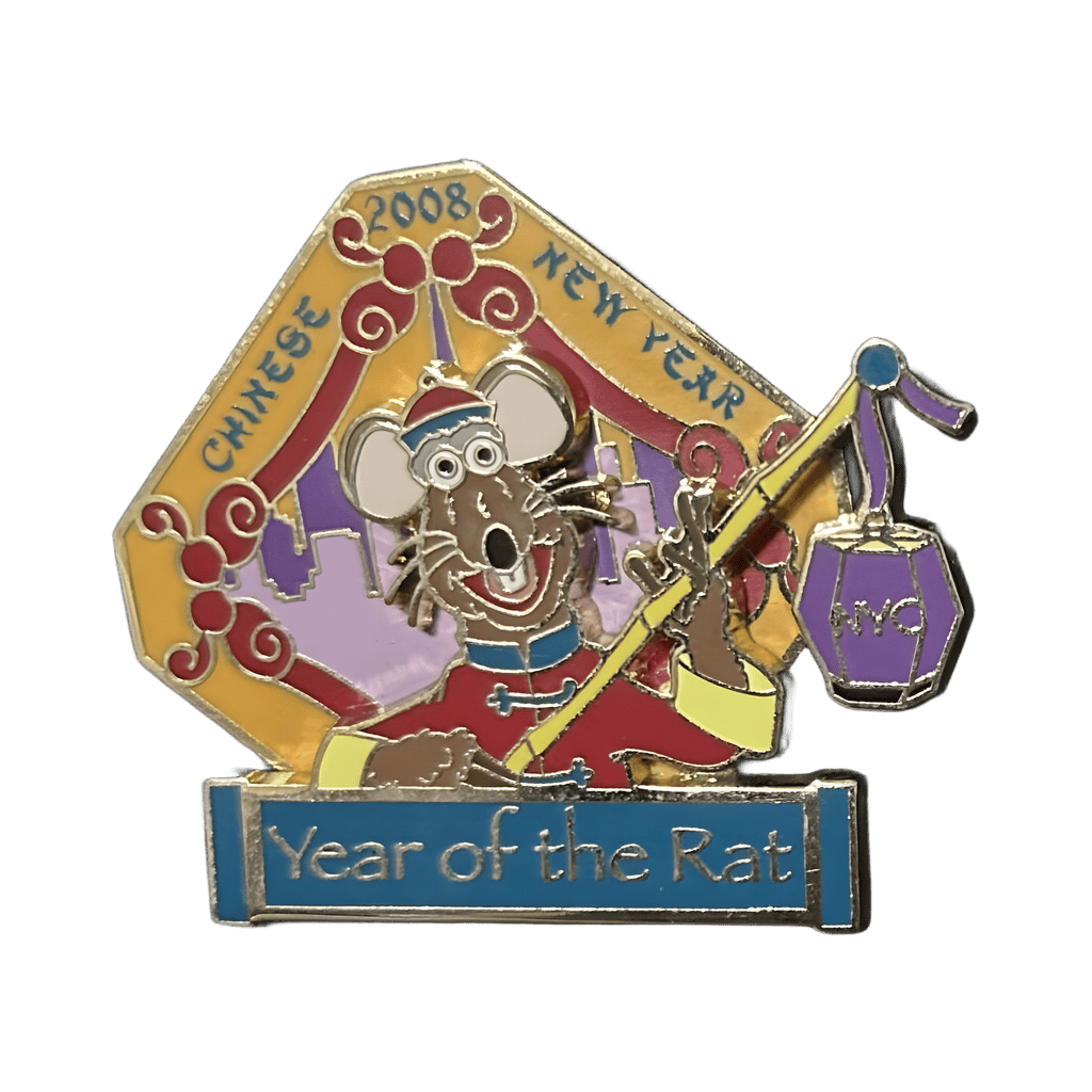 Rizzo: Year of the Rat 2008 Disney pin