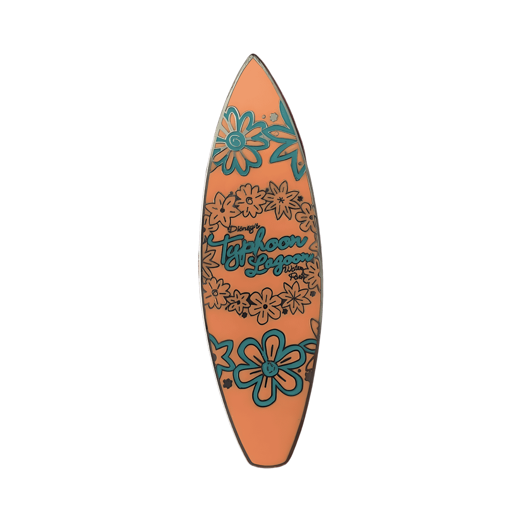 Typhoon Lagoon Surfboard Disney pin