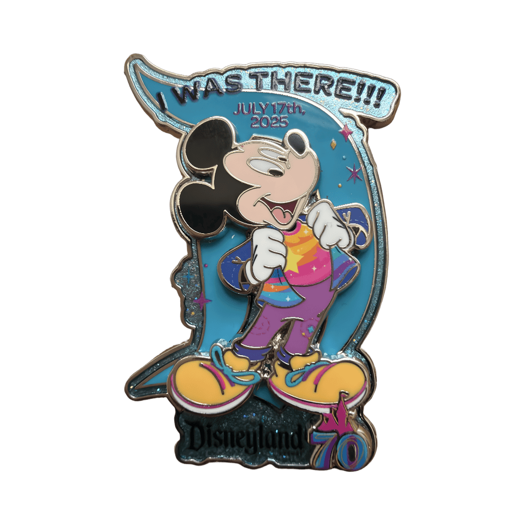 Mickey “I was there!” 70th Anniversary Disney pin