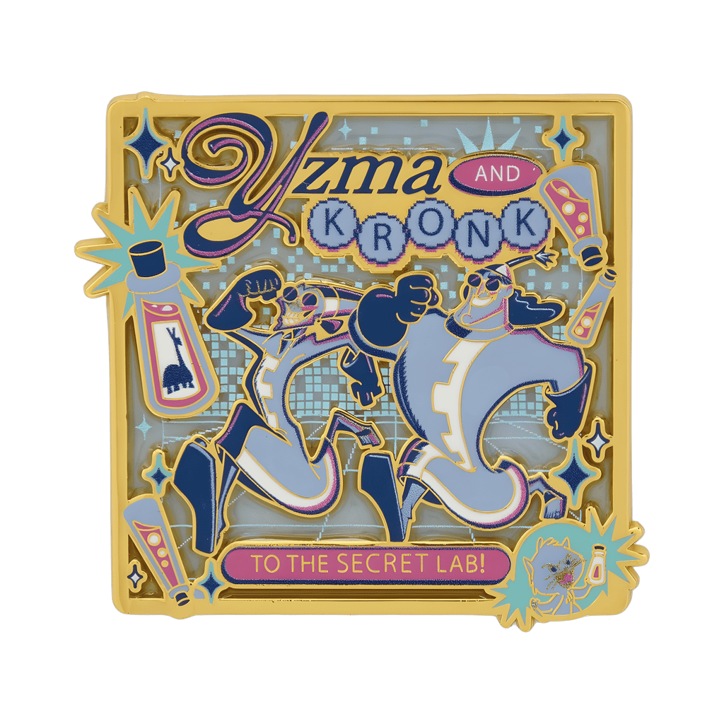 Yzma & Kronk Stained Glass Disney pin