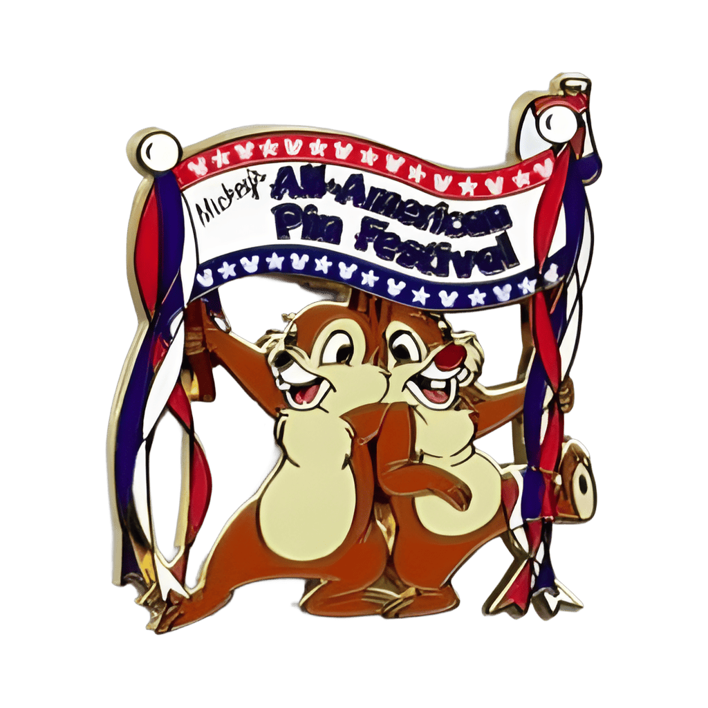 Chip & Dale (Cast Exclusive) Disney pin