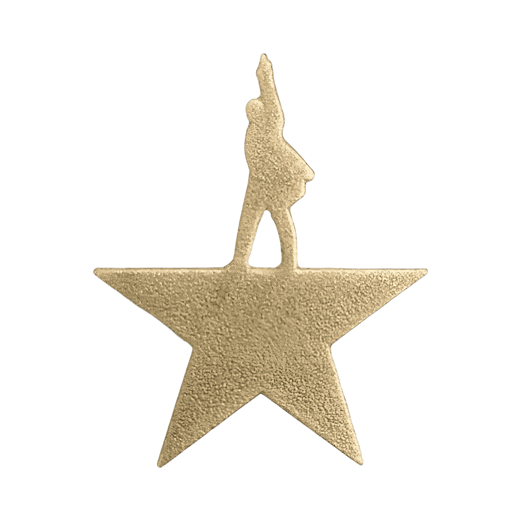 Hamilton Logo Disney pin