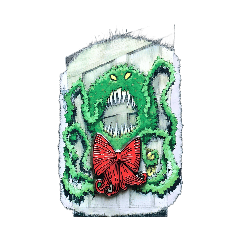 #5 Man-Eating Wreath Disney pin