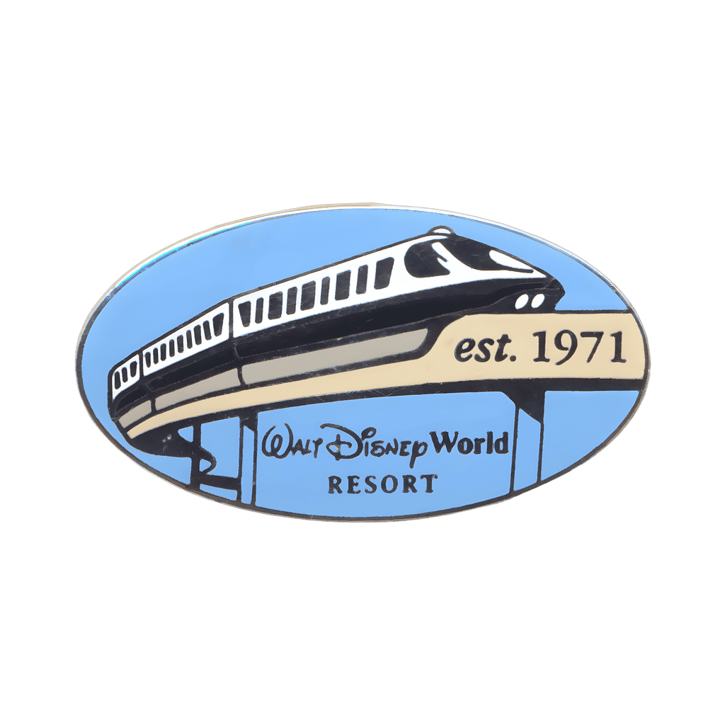 WDW - Monorail Black - Established 1971 Disney pin