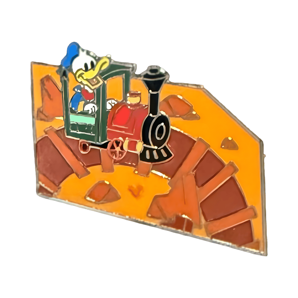 Donald in Train Engine Disney pin