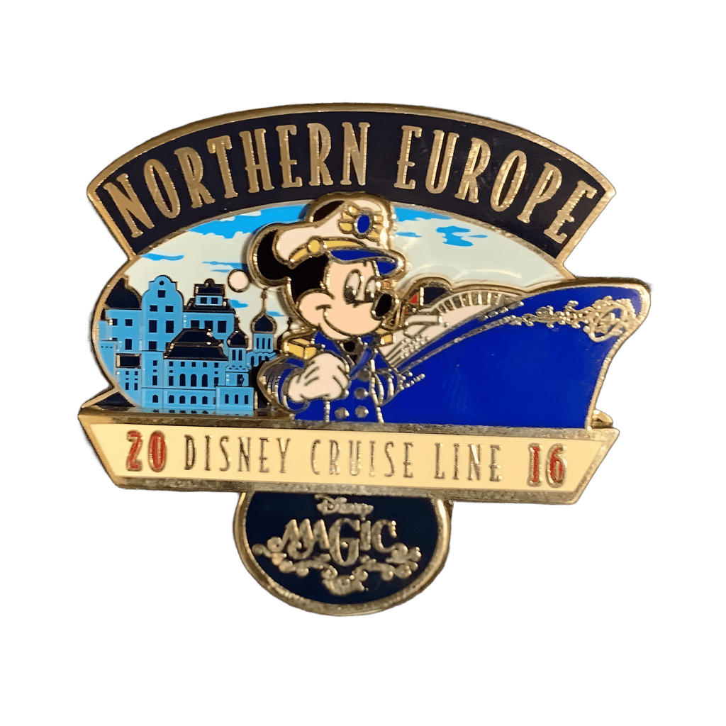 Captain Mickey Mouse Disney pin