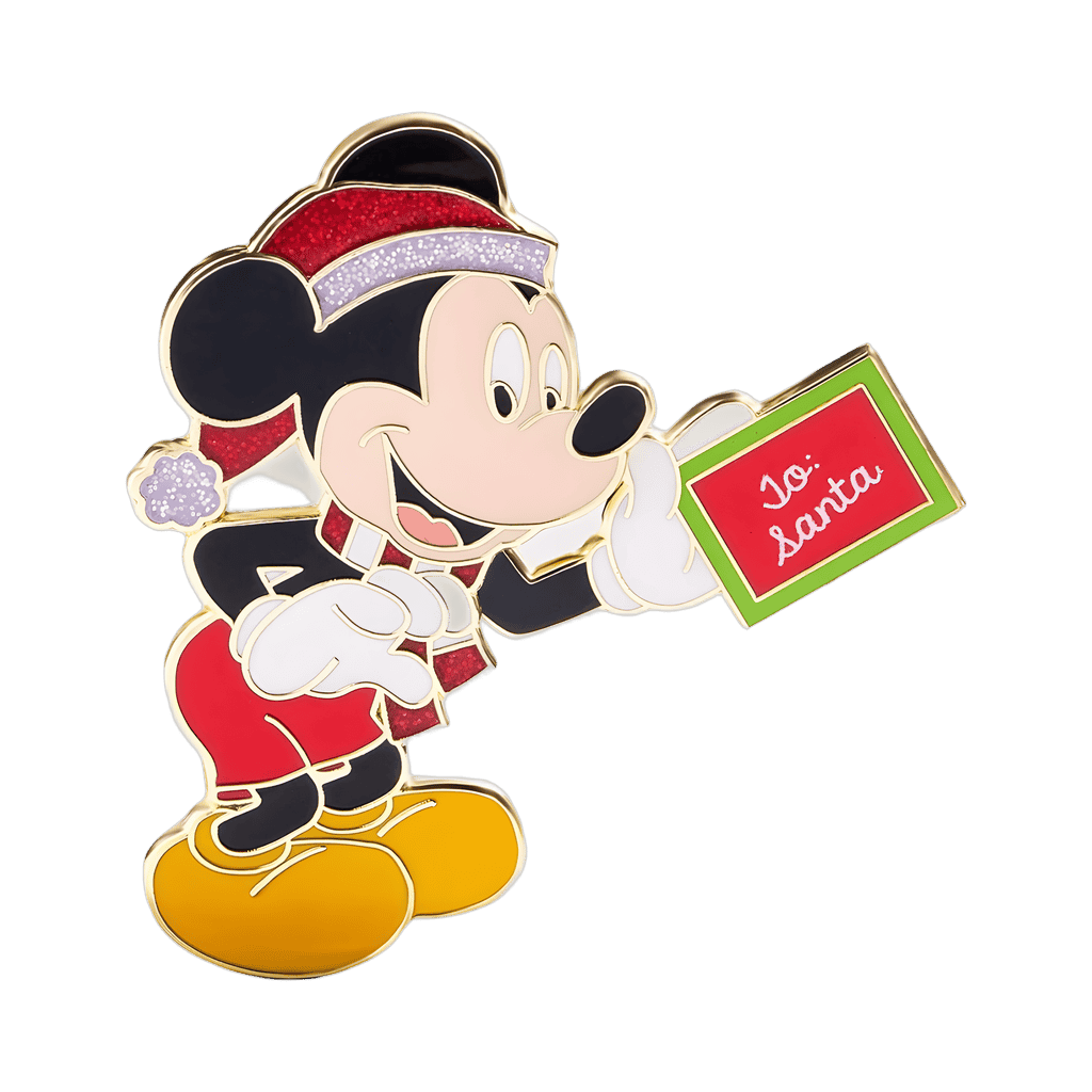Mickey Mouse Letter To Santa Disney pin