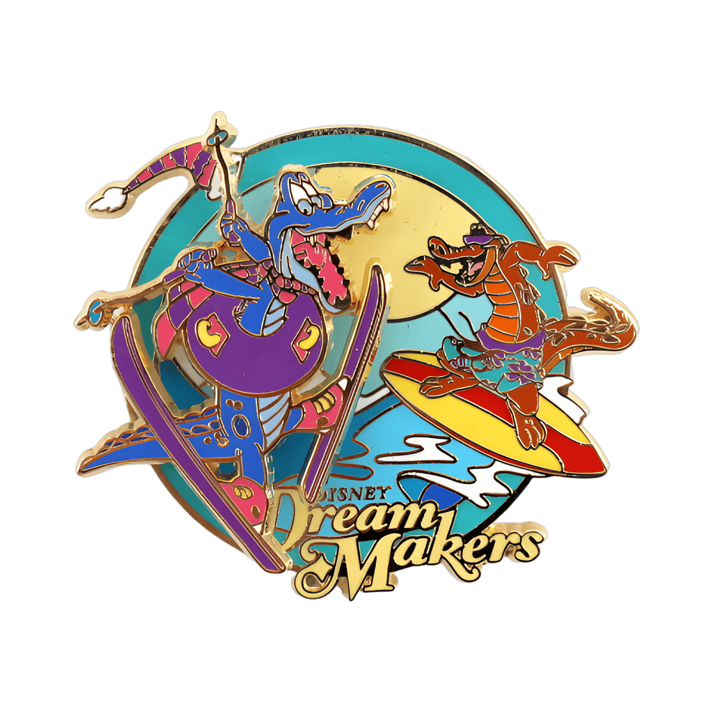 Ice Gator and Lagoona Gator Disney pin