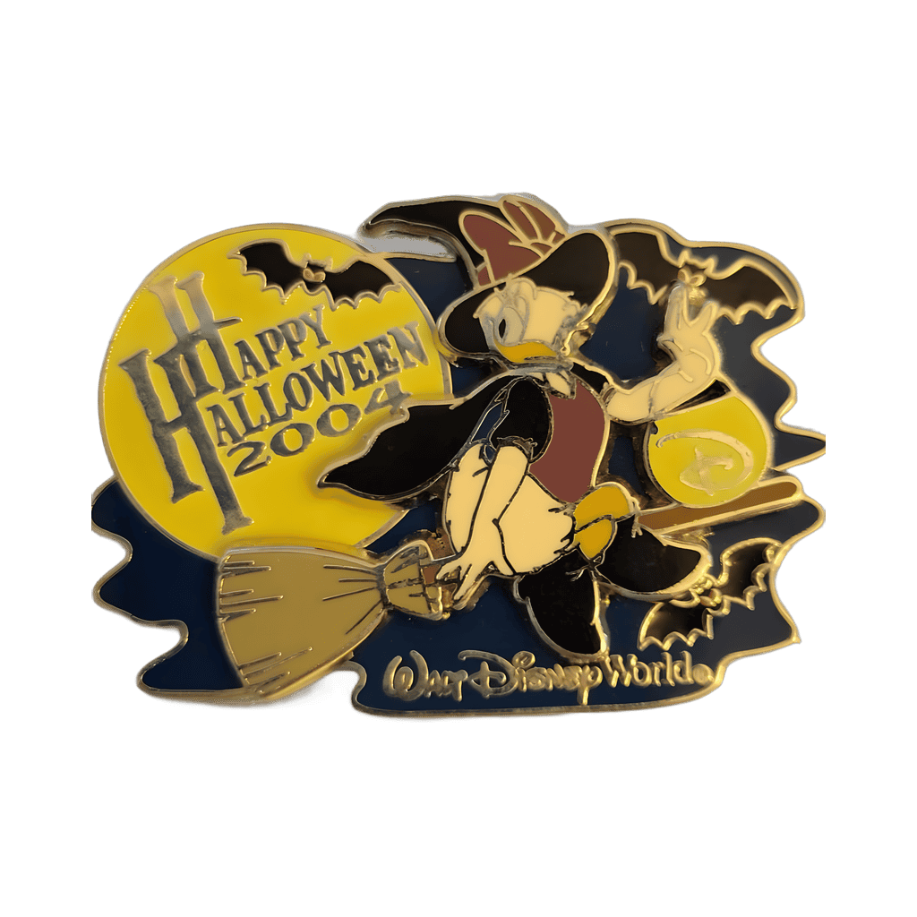Daisy on broomstick 2004 Disney pin