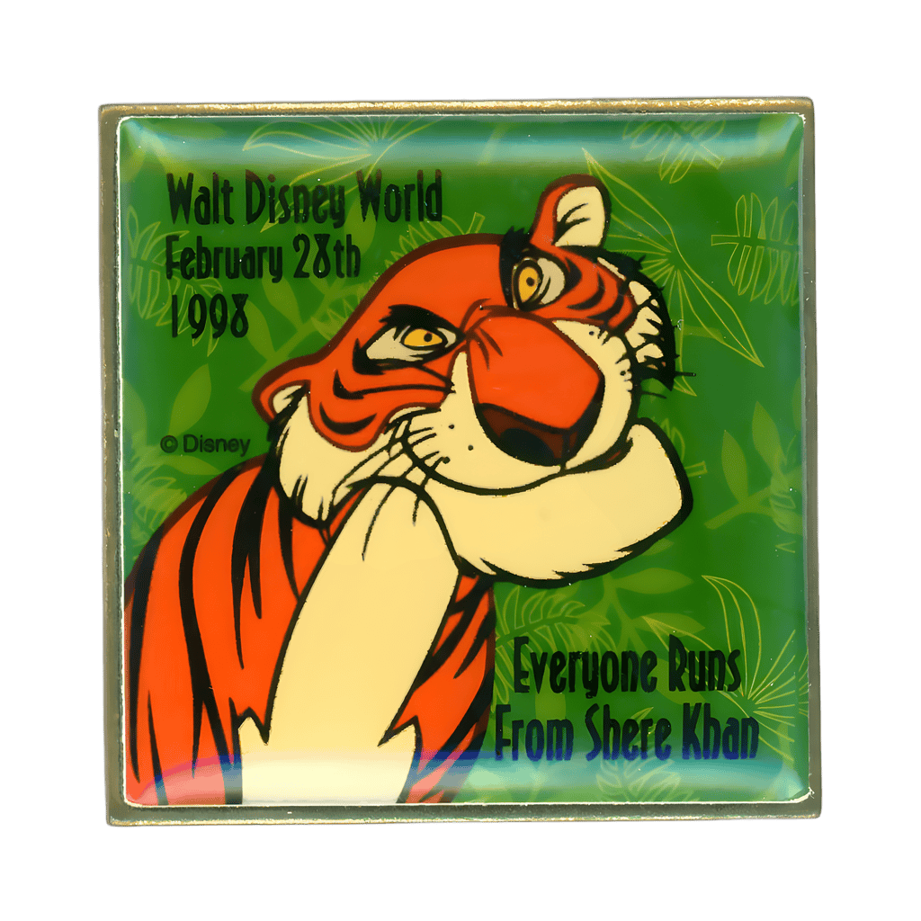 Everyone Runs From Shere Khan Disney pin