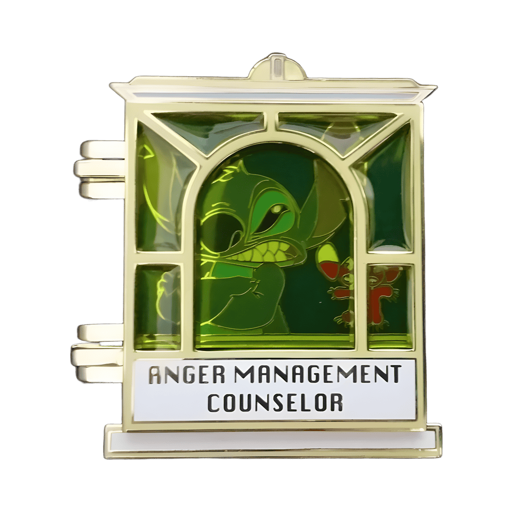 Stitch - Anger Management Counselor Disney pin