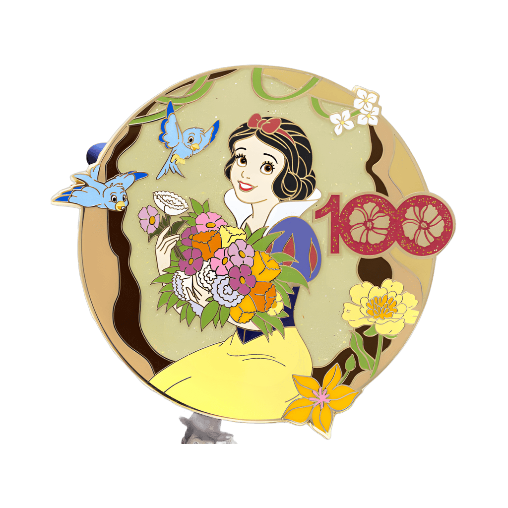 Snow White with Flowers Disney pin