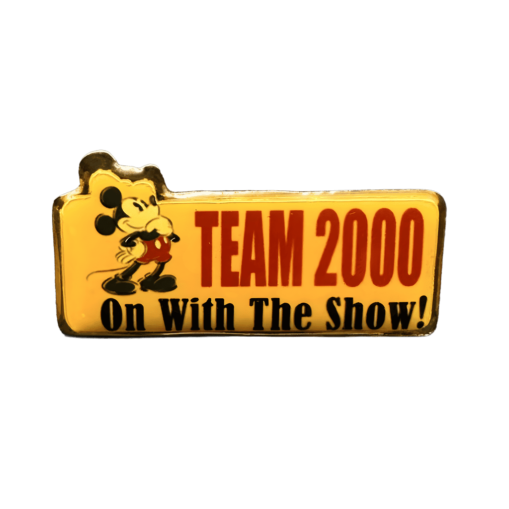 On With The Show Disney pin