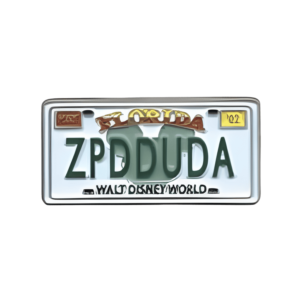 Florida ZPDDUDA Disney pin