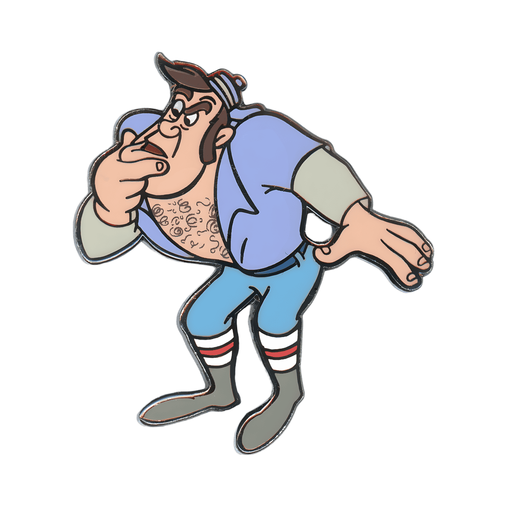 Mudville Manager Disney pin