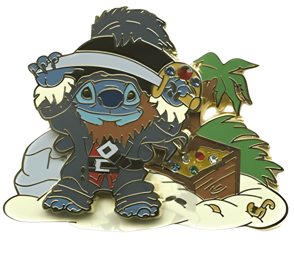 Scavenger Hunt Stitch's Treasure Disney pin