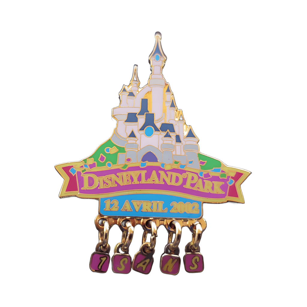 Disneyland Park 10th Anniversary 12 Avril 2002 Disney pin