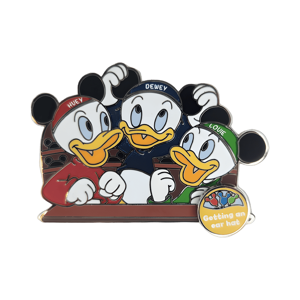 Getting An Ear Hat Disney pin