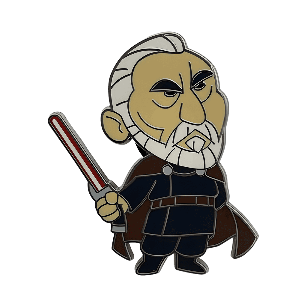 Count Dooku Disney pin