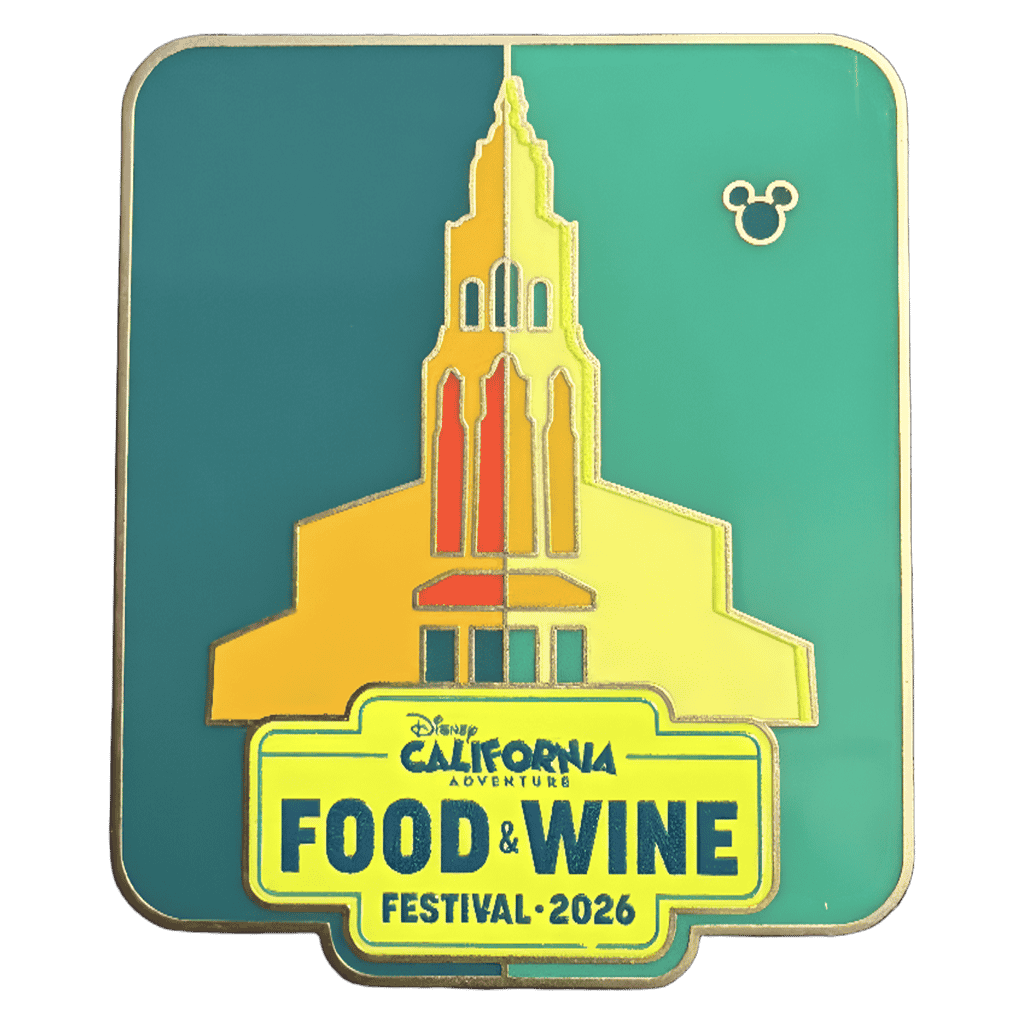 DCA Food & Wine Festival 2026 Disney pin