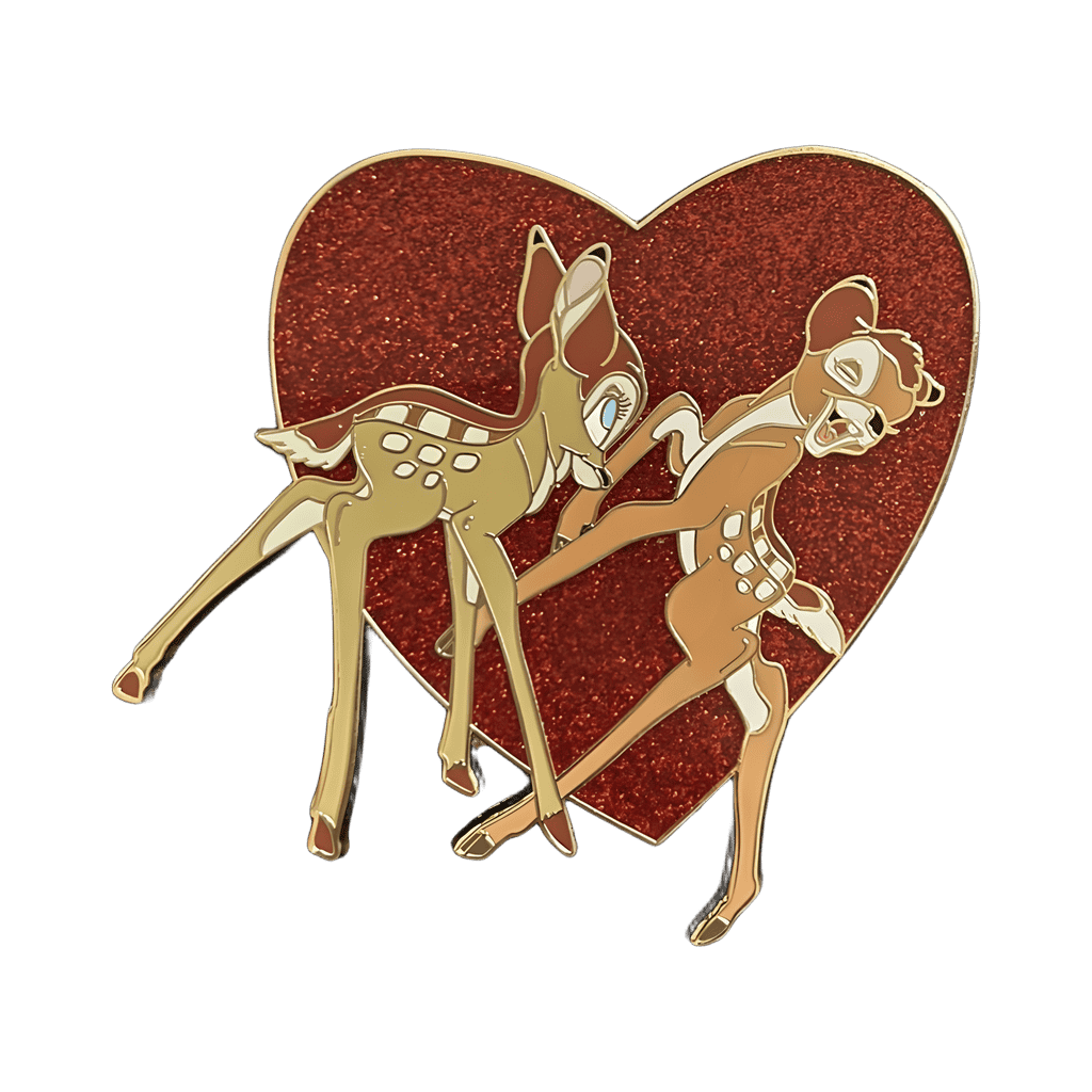 Disney Shopping Bambi & Faline Valentine's Day Disney pin