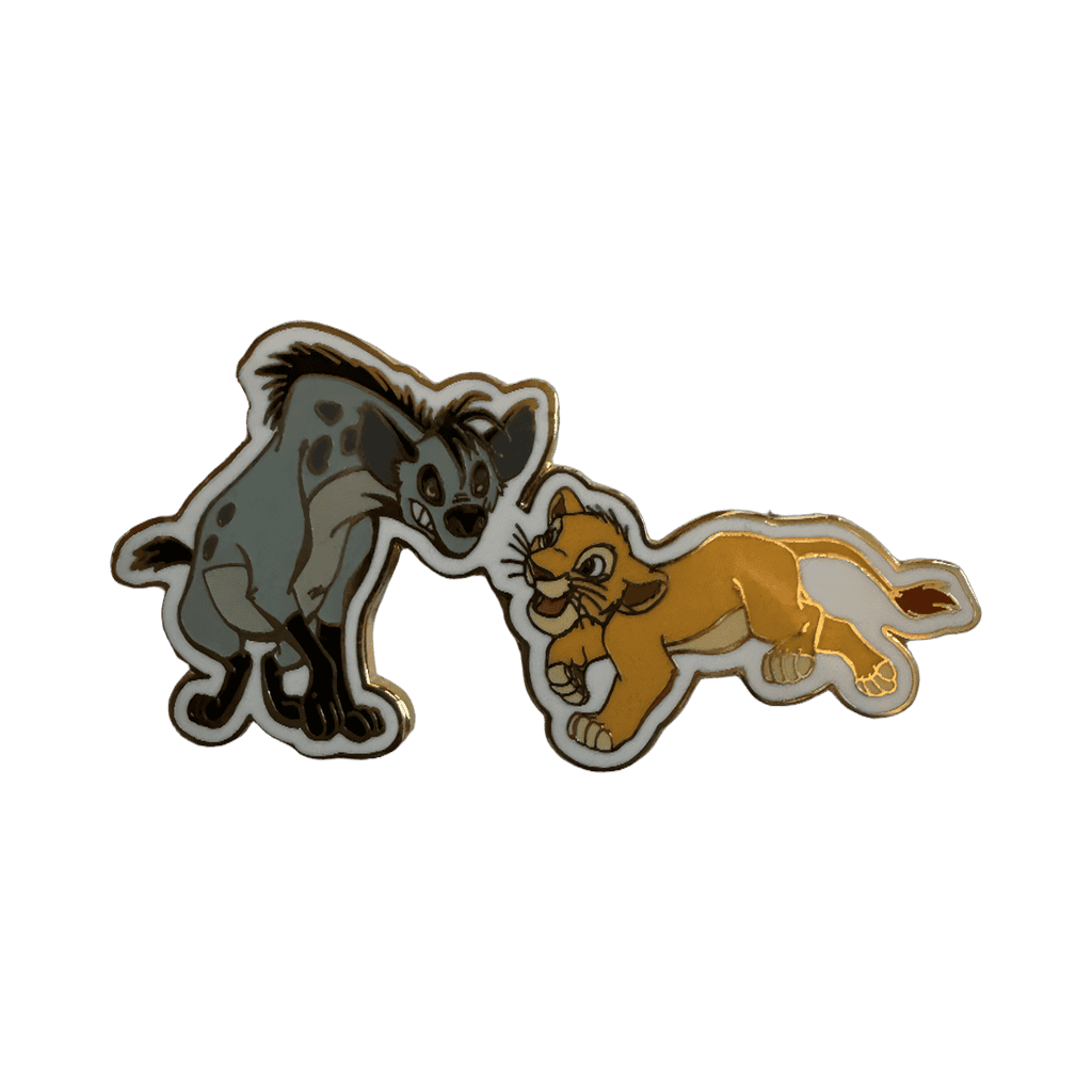 Shenzi and Simba Disney pin