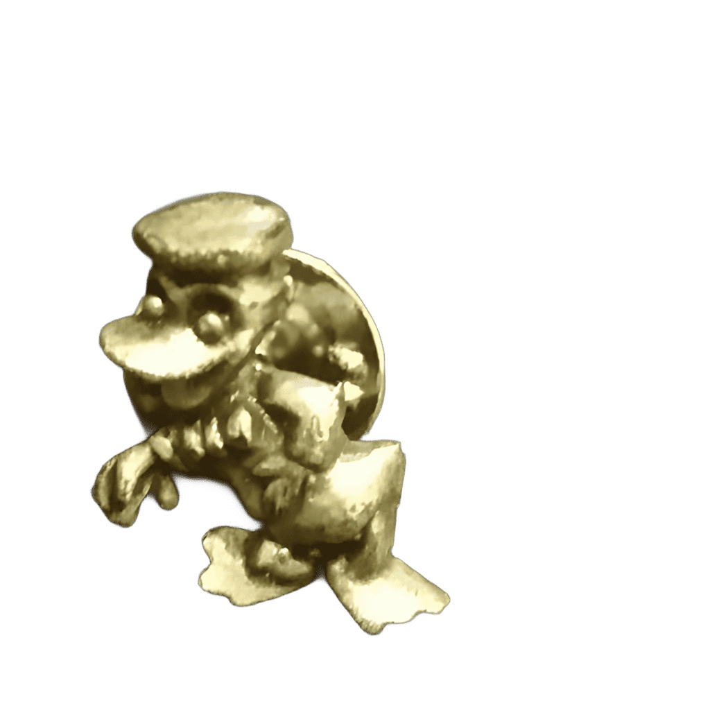 Vintage Sculpted Donald Duck Disney pin