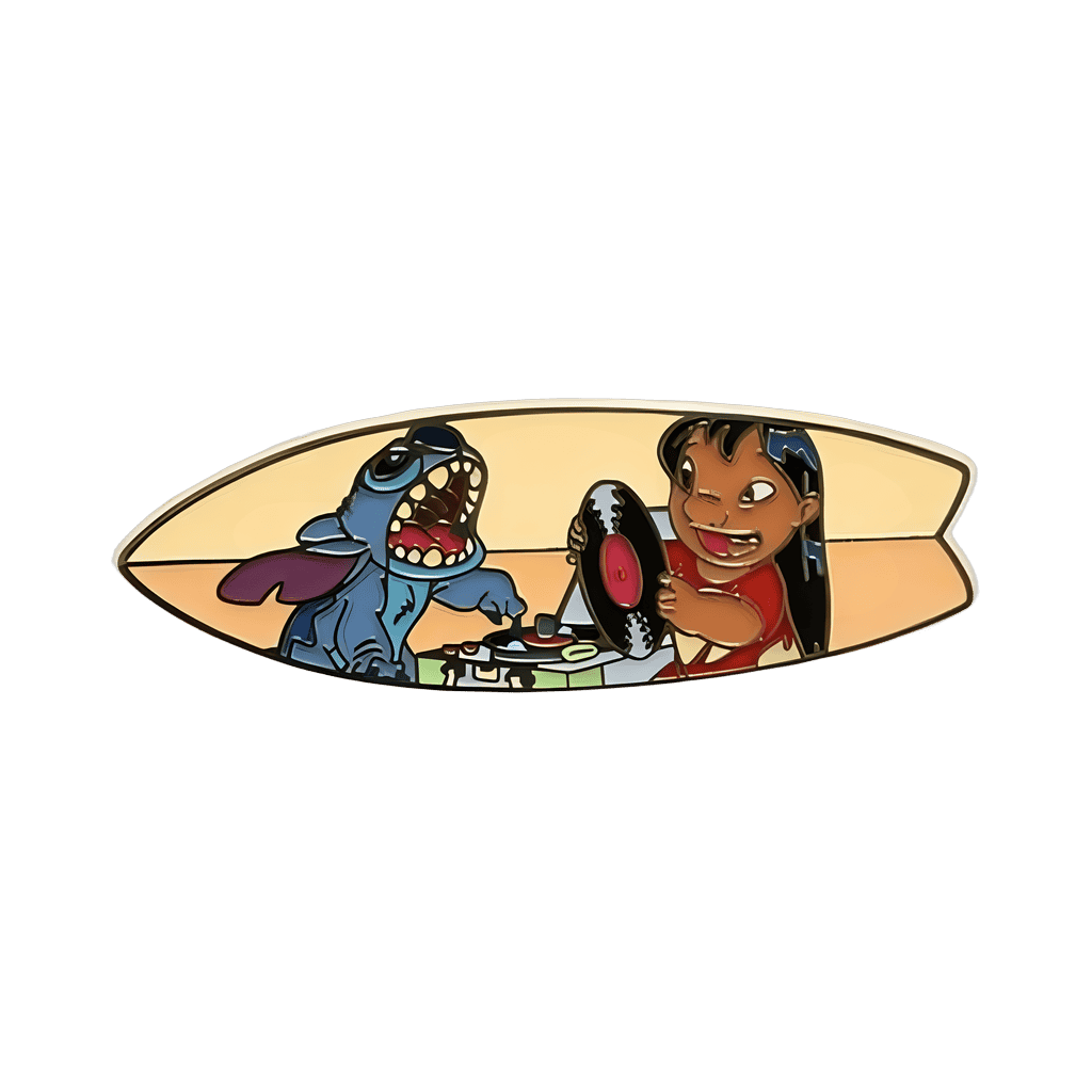 Record Player Stitch Disney pin