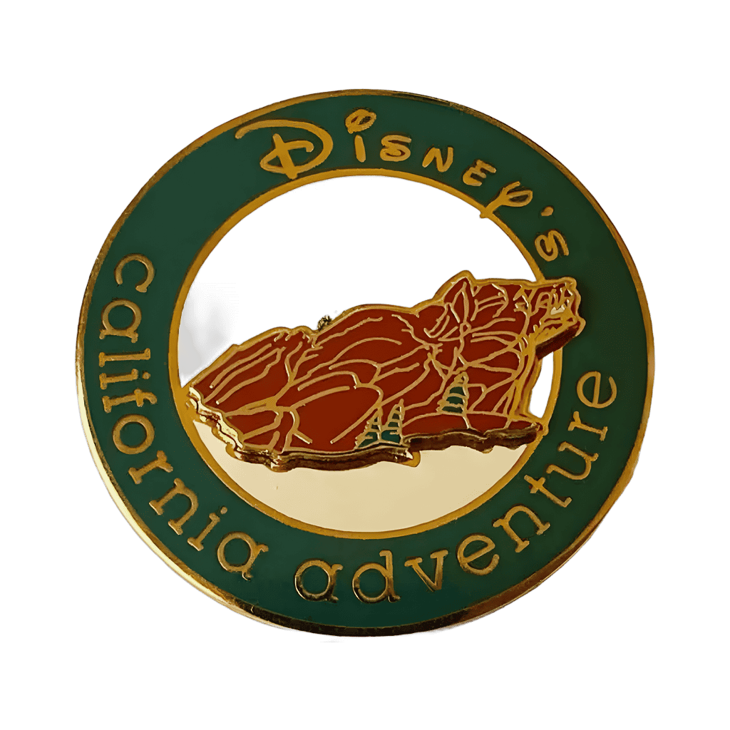 Circle Badges — Grizzly Peak Bear Icon Disney pin