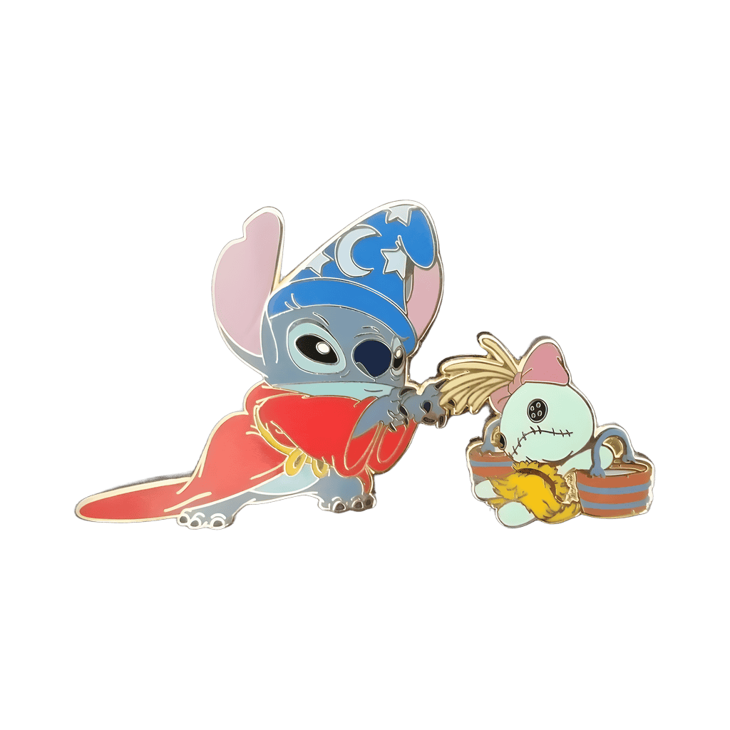 Fantasia Stitch and Scrump Disney pin