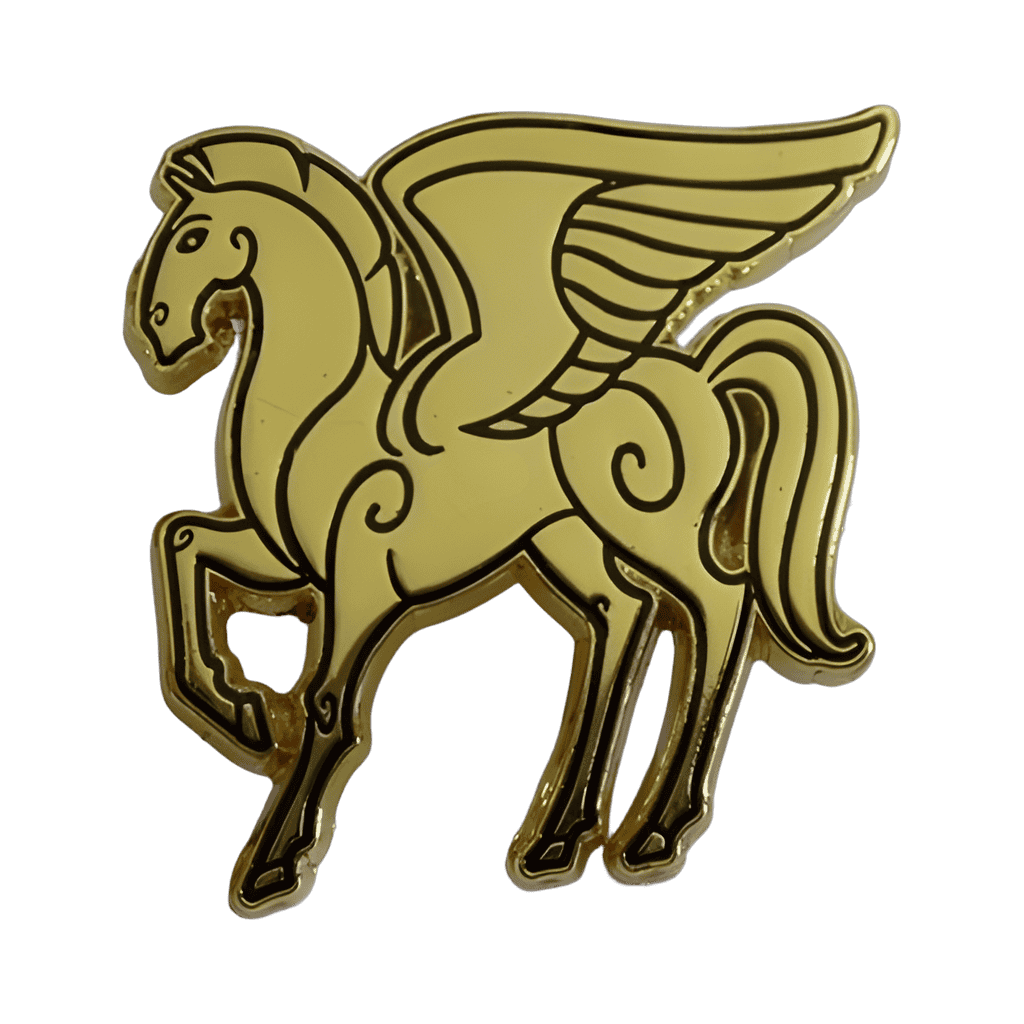 Gold Pegasus Disney pin