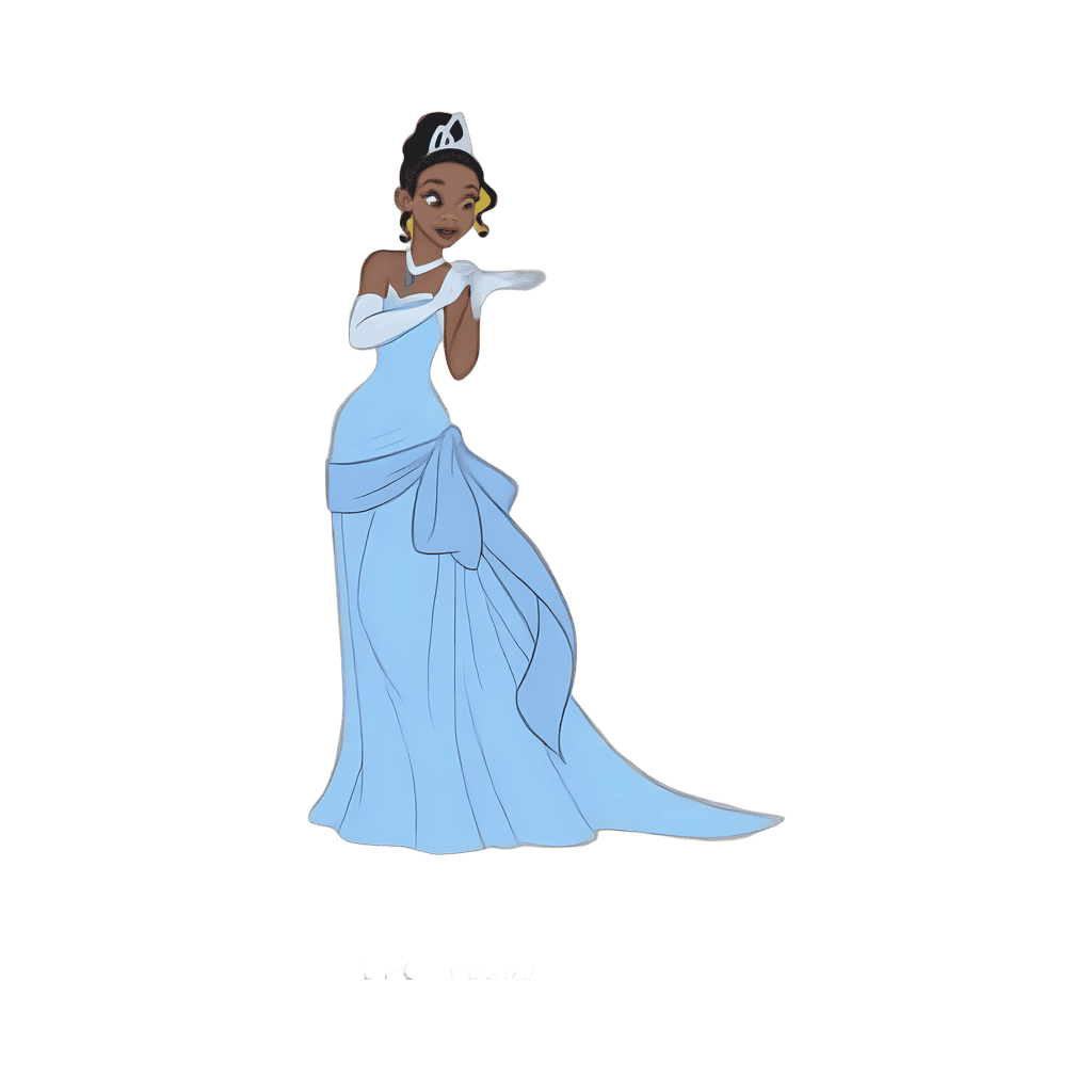 Tiana - Blue Gown Disney pin