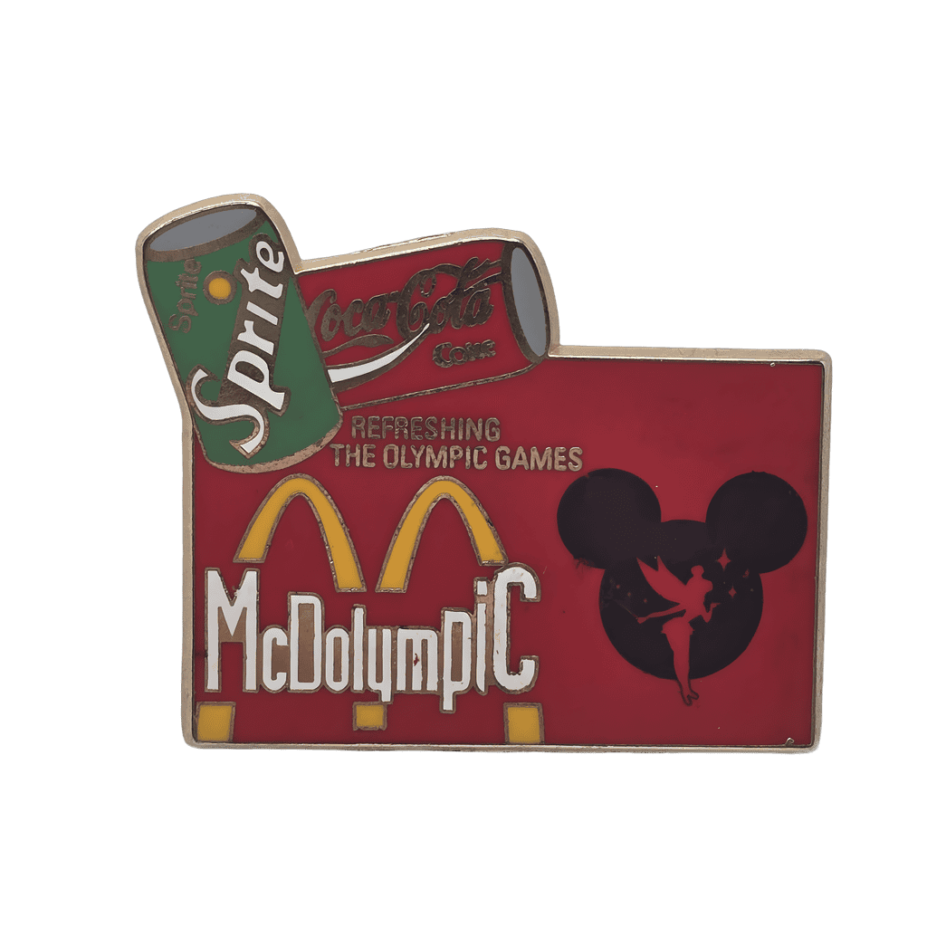 Tinker Bell - McDolympic, Coca Cola, Sprite Disney pin