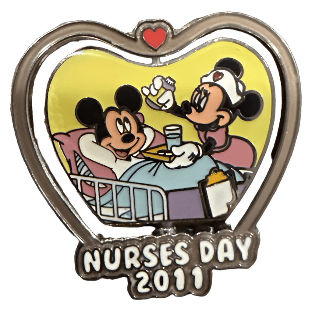 Mickey Minnie and Donald Daisy Nurses Disney pin