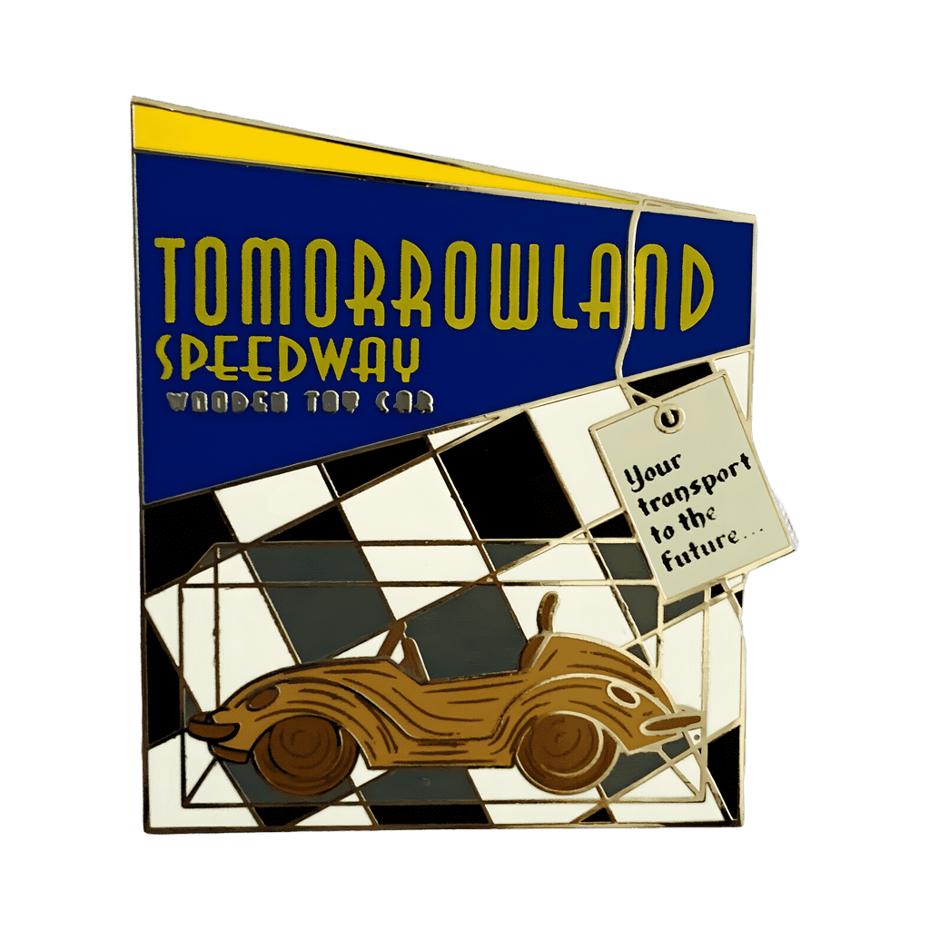 Tomorrowland Speedway Disney pin