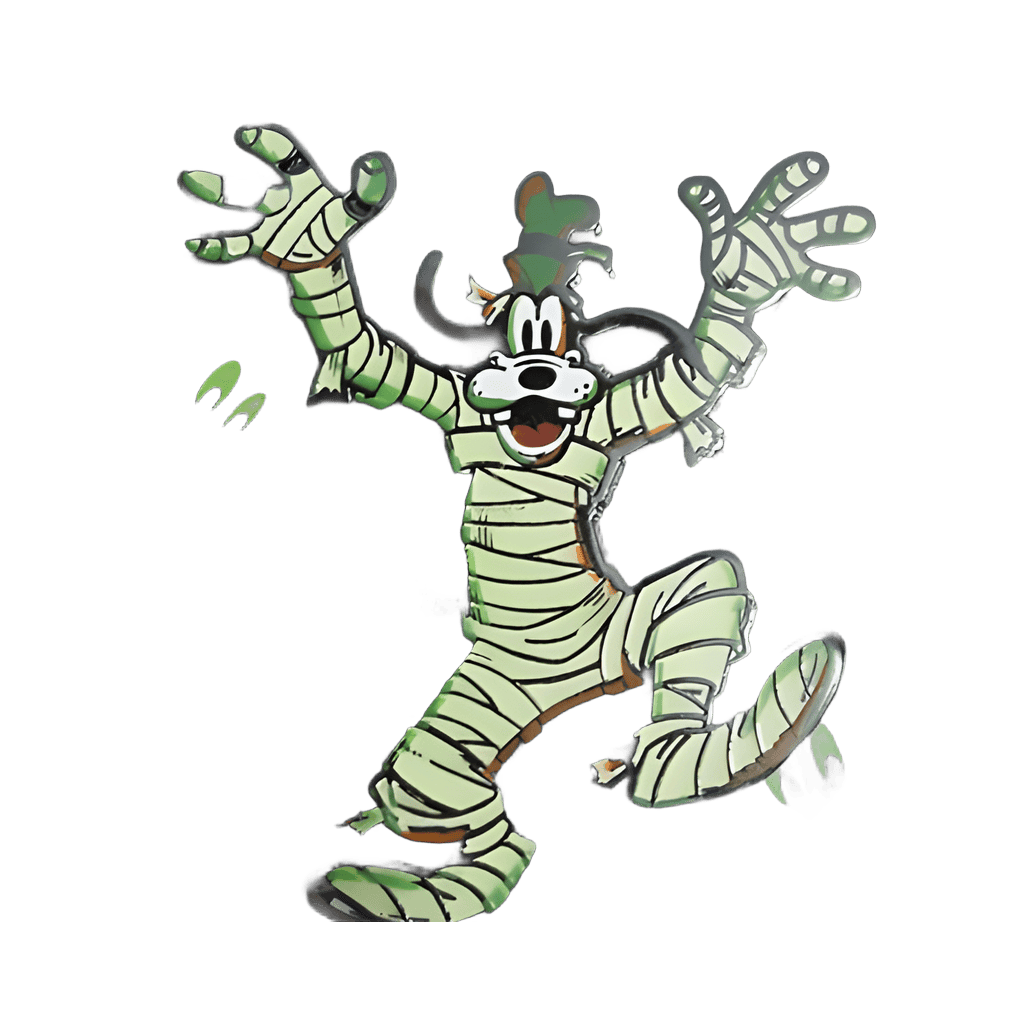 Mummy Goofy Disney pin