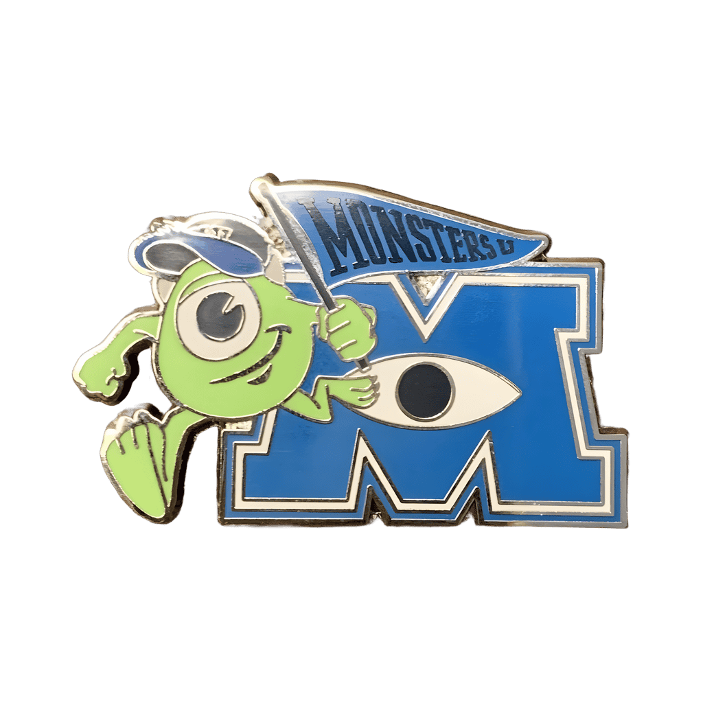 Monsters U Mike Wazowski Disney pin