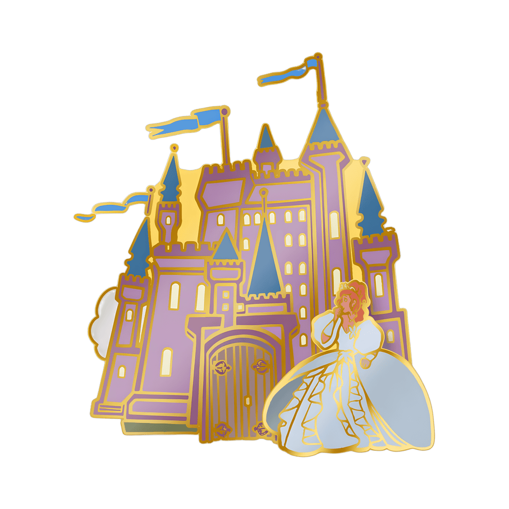 D23 Gold Member Exclusive - Giselle with Castle Disney pin