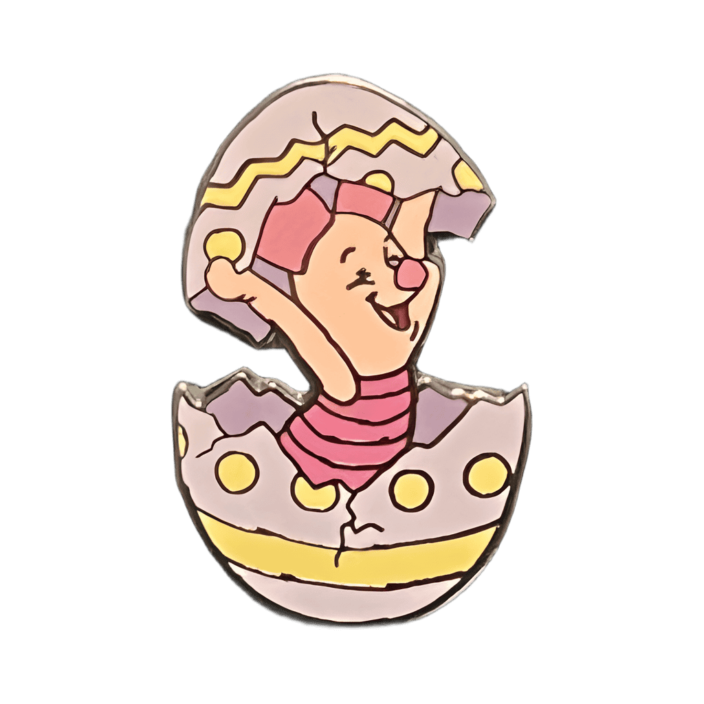 Piglet in Purple Easter Egg Disney pin