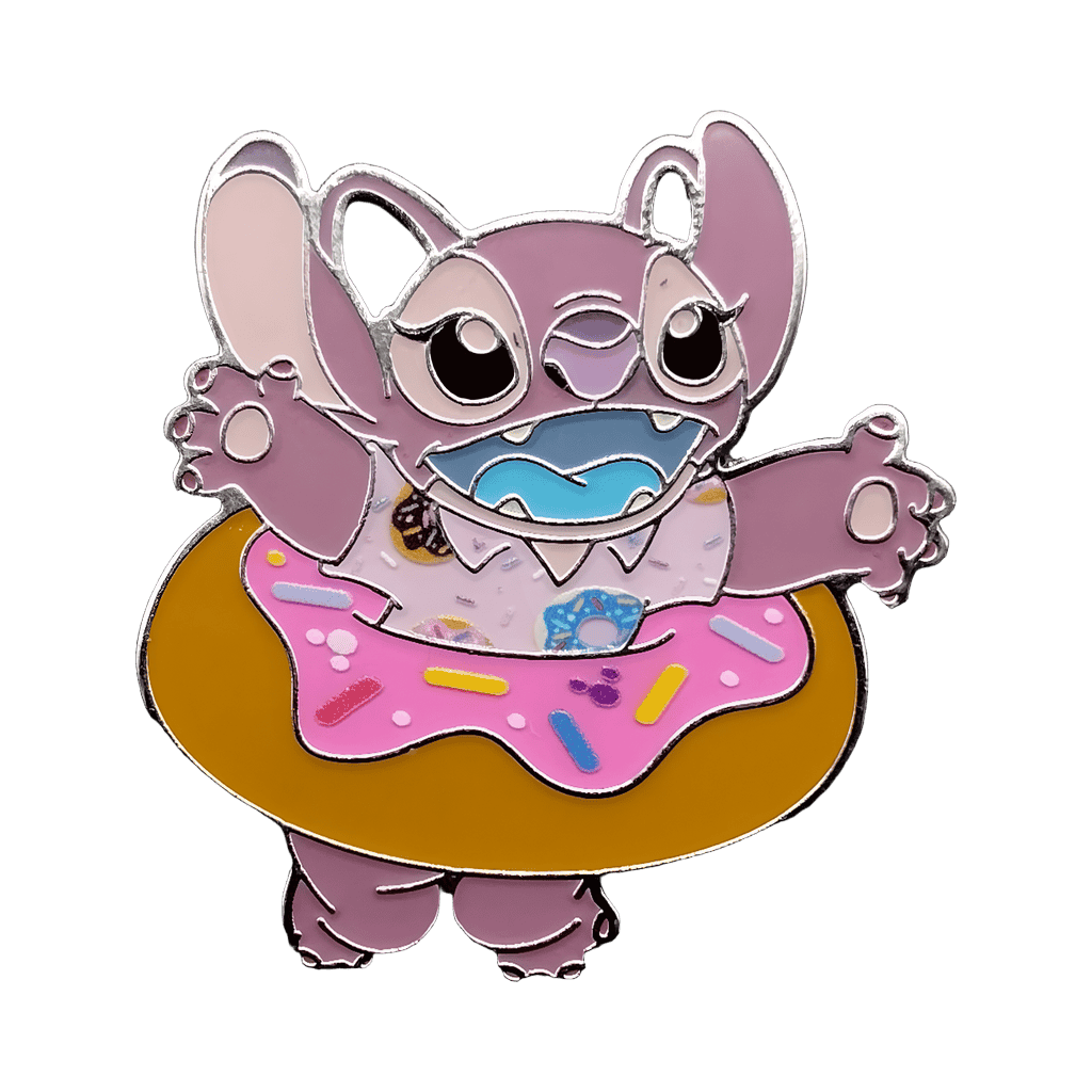 Angel with Donut Disney pin