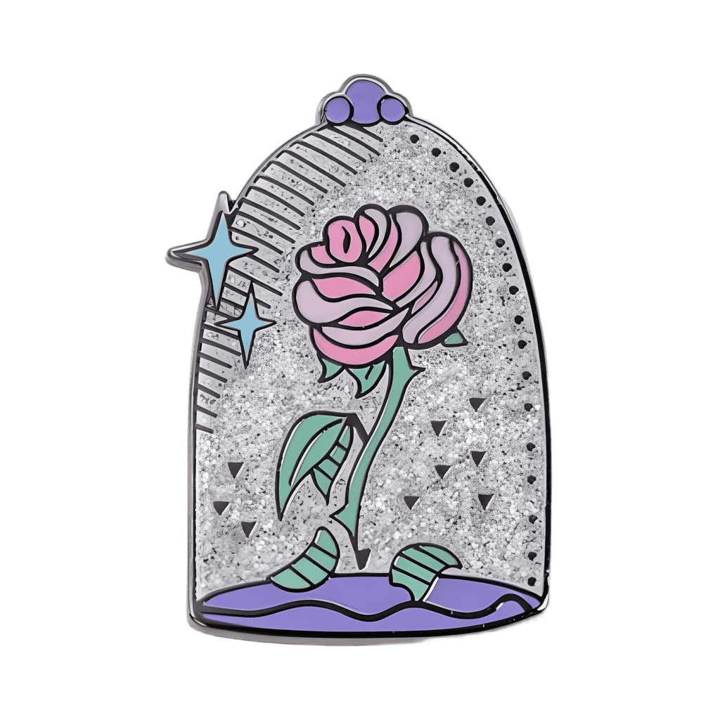 Enchanted Rose Disney pin