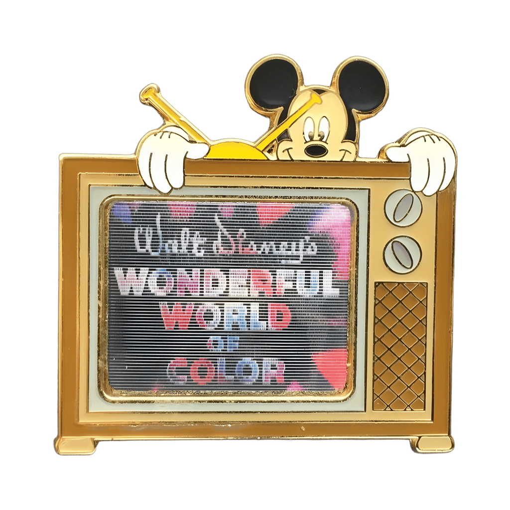 Wonderful World Of Color Disney pin