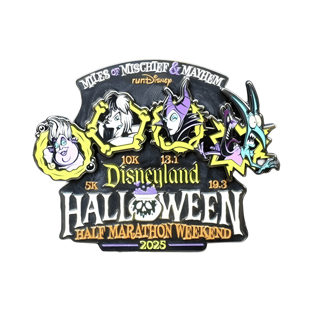 Halloween Half Marathon Weekend - Logo - Mini Jumbo Disney pin