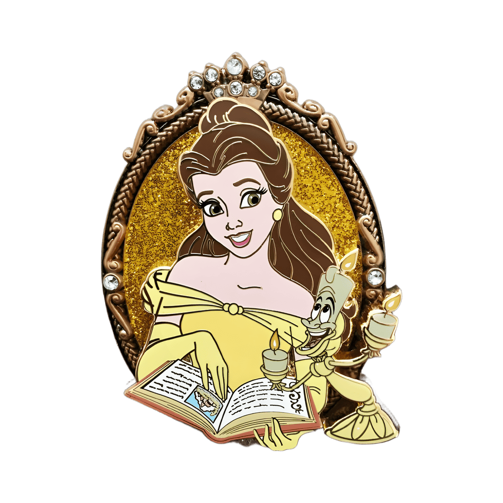 Belle & Lumiere Disney pin