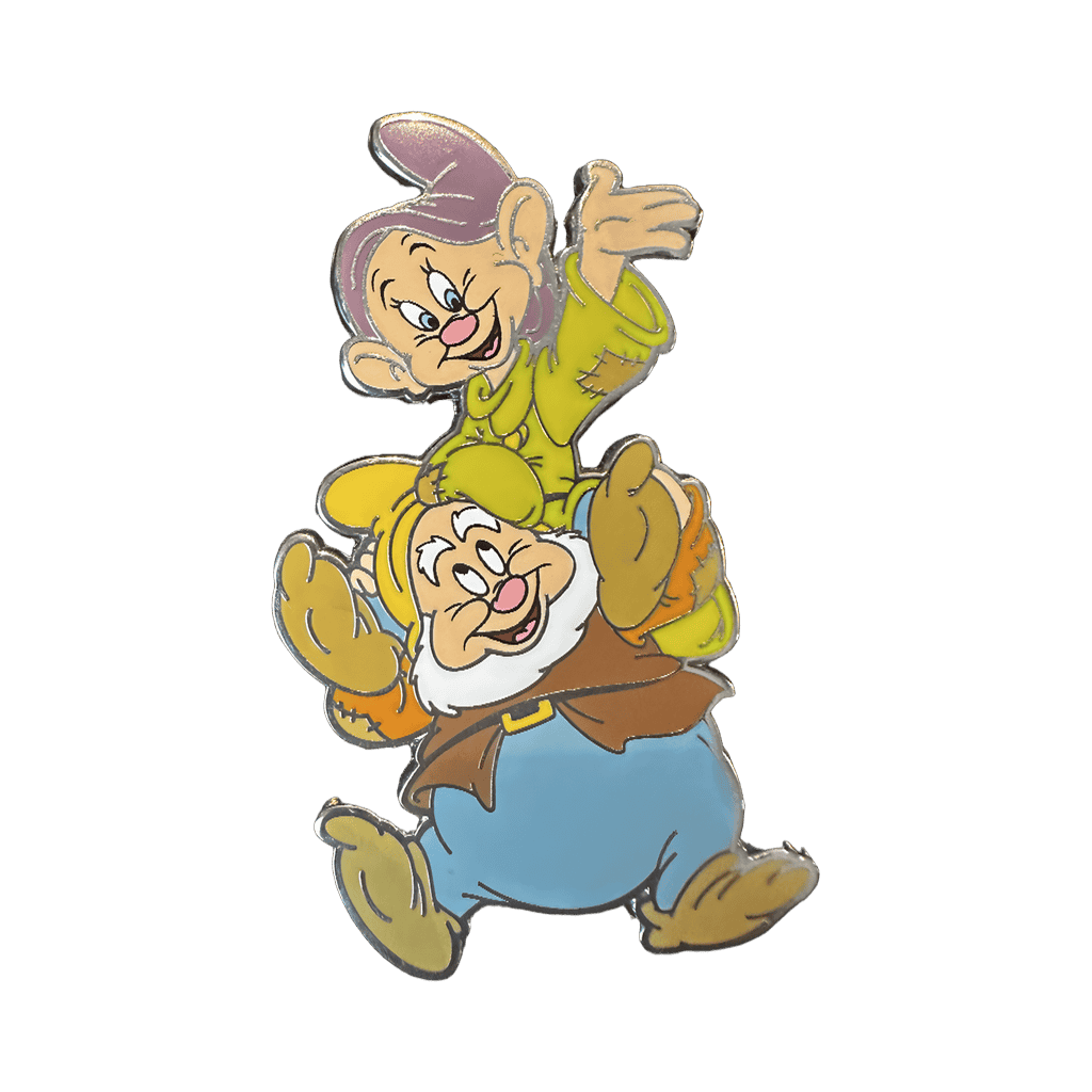 Dopey & Happy Disney pin