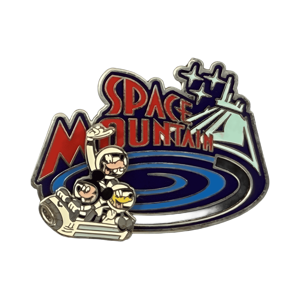 Space Mountain Disney pin